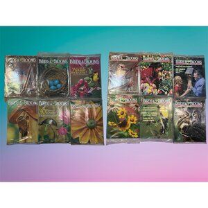 Birds And Blooms Magazine Lot of 12 New Sealed 2006 & 2023 Complete Years
